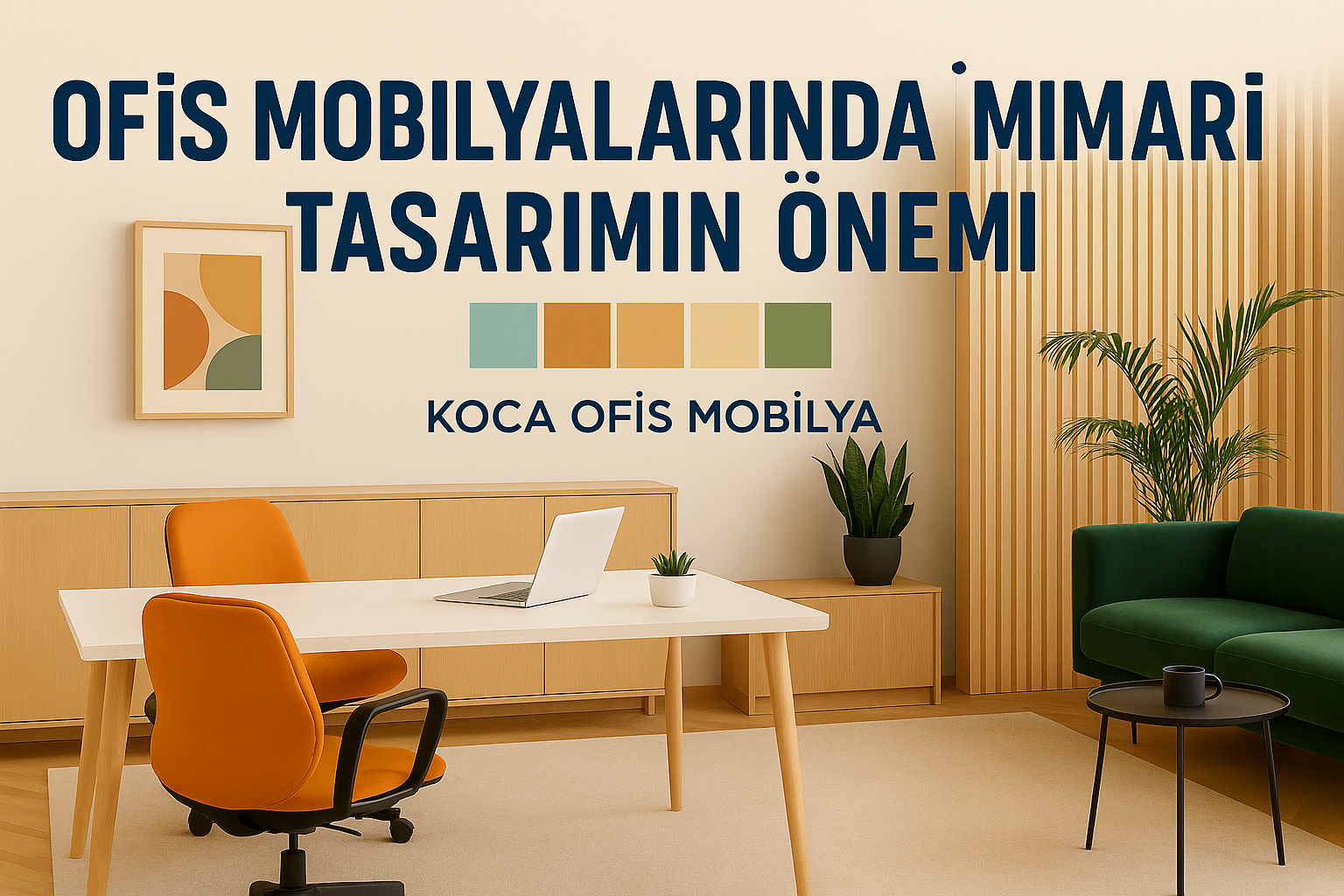 Ofis mobilyalarında mimari tasarımın önemi – modern ofis dekorasyonu ve ergonomik mobilyalar Koca Ofis Mobilya