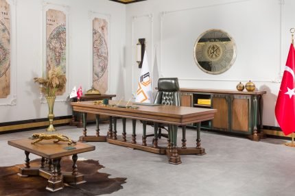 OMEGA VIP Yönetici Masa Takımı - Koca Ofis Mobilya