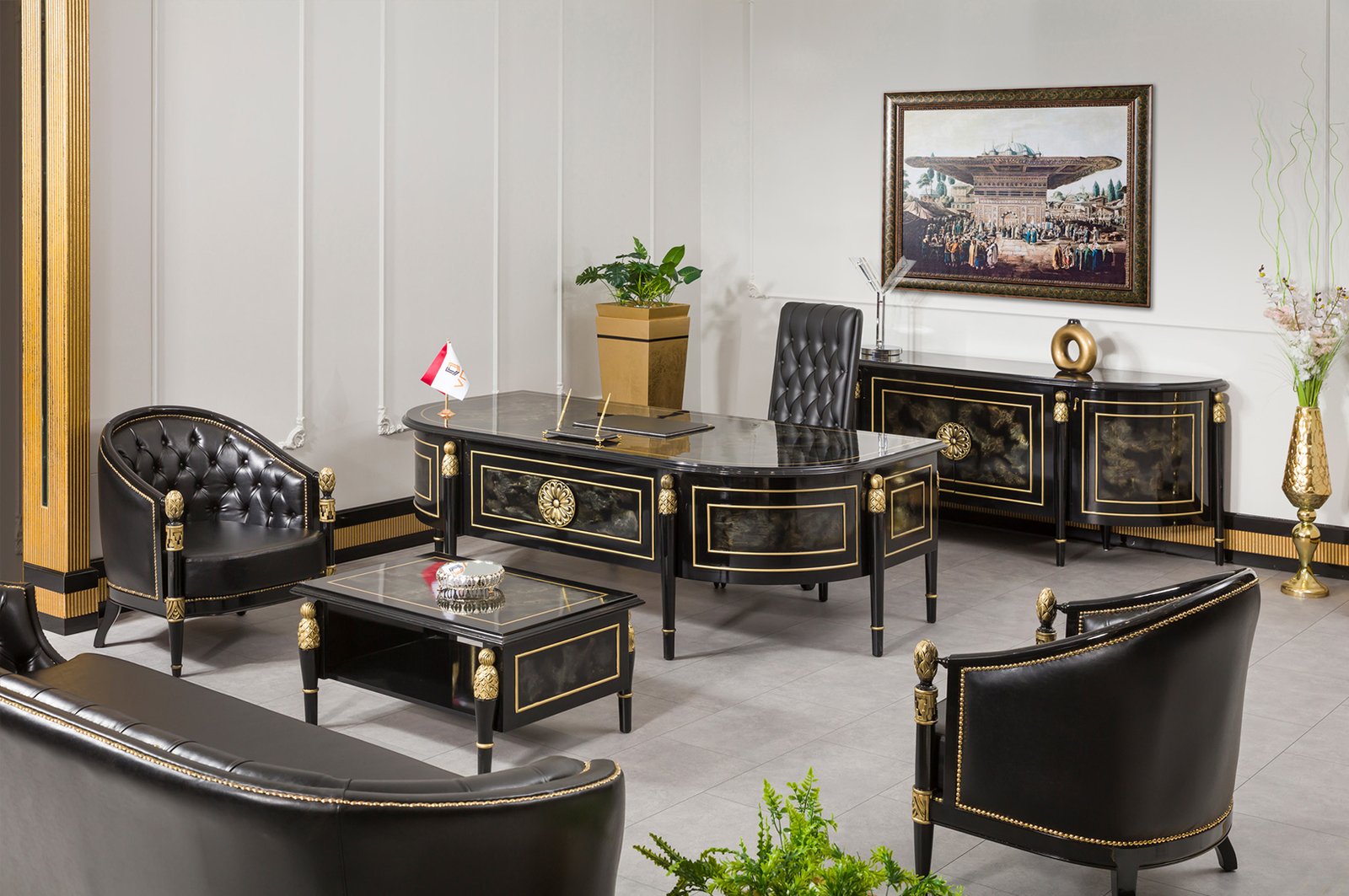 setta-urun-ofis-set-tum Setta VIP yönetici masa takımı – Koca Ofis Mobilya