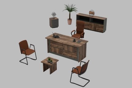 SERENITY Lidya Personel Masa Takımı - Koca Ofis Mobilya