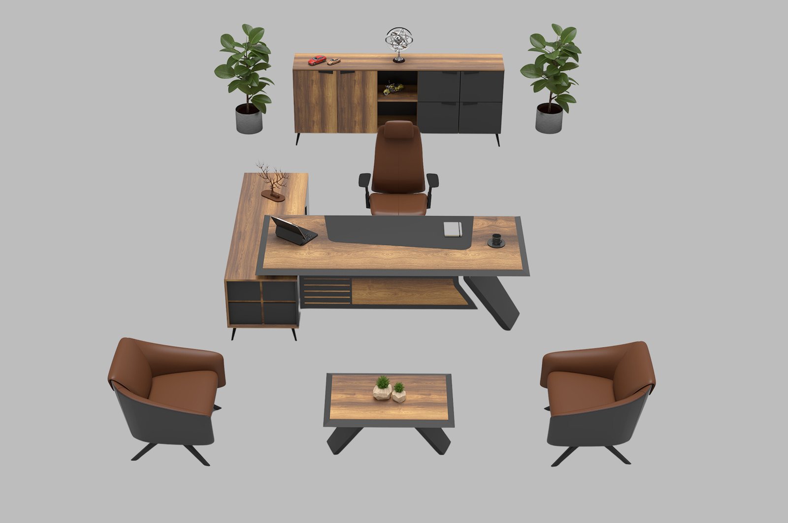 SPİL Hamilton VIP Yönetici Masa Takımı - Koca Ofis Mobilya SPİL Hamilton VIP Yönetici Masa Takımı - Koca Ofis Mobilya