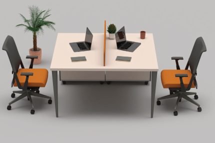 WORK 03 Personel Masa Takımı - Koca Ofis Mobilya