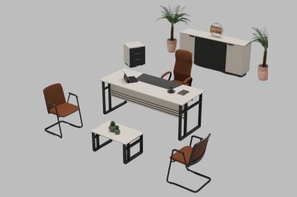 LARA Kumsal Personel masa takımı - Koca Ofis Mobilya