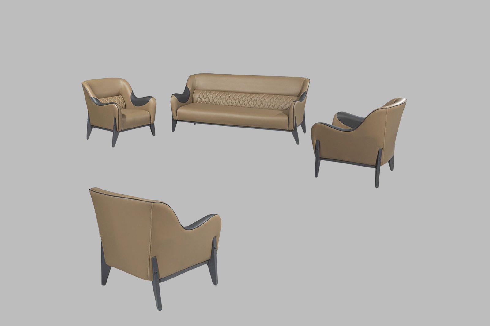 Maggie Oturma Grubu Modern Ofis Koltuk Takımı – Koca Ofis Mobilya Maggie Oturma Grubu Modern Ofis Koltuk Takımı – Koca Ofis Mobilya