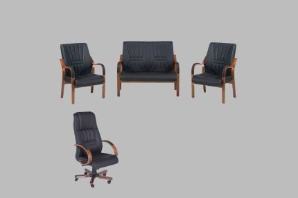 Marina Çalışma Koltuk Grubu – Müdür, Şef ve Misafir Koltuğu | Koca Ofis Mobilya
