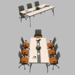 MS 03 Personel Masa Takımı - Workstation Ofis Mobilyası