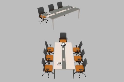 MS 05 Personel Masa Takımı - Workstation Ofis Mobilyası