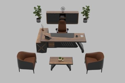 ORİENT Hamilton VIP yönetici masa takımı - Koca Ofis Mobilya