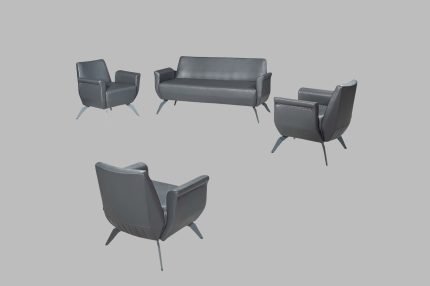 Paris Oturma Grubu Modern Ofis Koltuk Takımı – Koca Ofis Mobilya