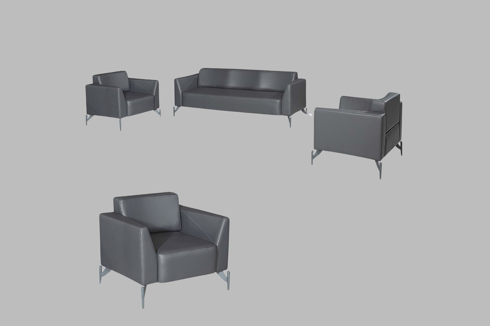 Pramit Oturma Grubu Modern Ofis Koltuk Takımı – Koca Ofis Mobilya Pramit Oturma Grubu Modern Ofis Koltuk Takımı – Koca Ofis Mobilya