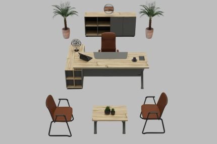 REMİX Keçe Personel masa takımı - Koca Ofis Mobilya