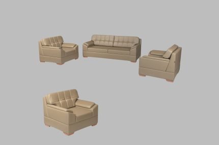 Sicilya Oturma Grubu - Koca Ofis Mobilya